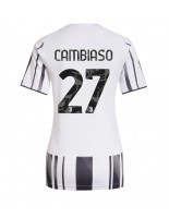 Juventus Andrea Cambiaso #27 Domácí Dres pro Dámské 2025-26 Krátký Rukáv